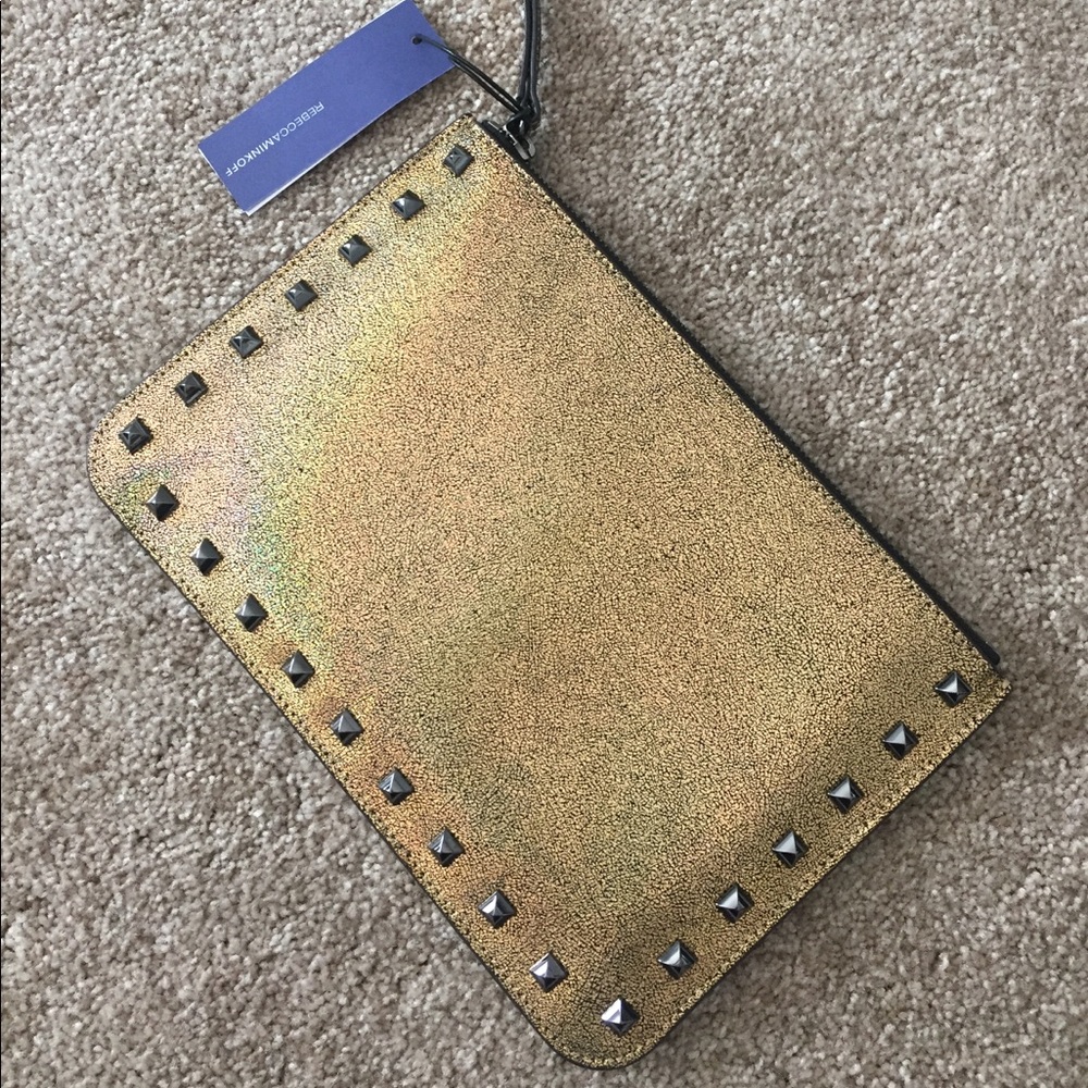Rebecca Minkoff Gold Clutch